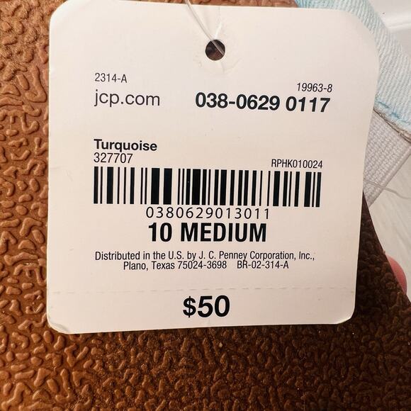 Arizona Blue Sandals Slides Cloud Color Size 10 - Picture 6 of 6